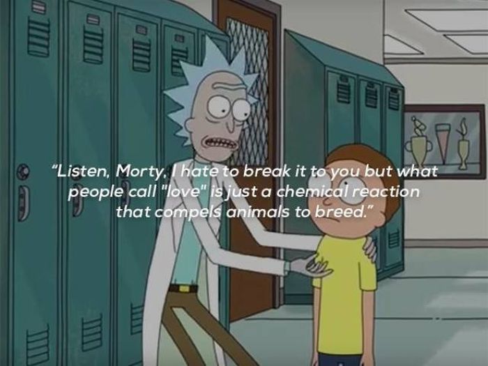 Rick Sanchez Is Full Of Life Wisdom (14 pics)