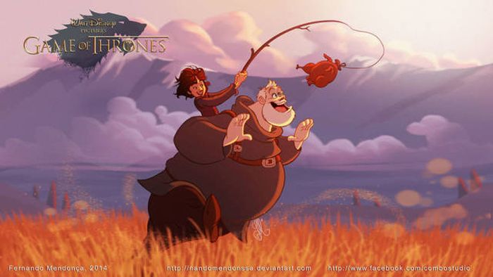 What If “Game Of Thrones” Was Produced By Disney (11 pics)