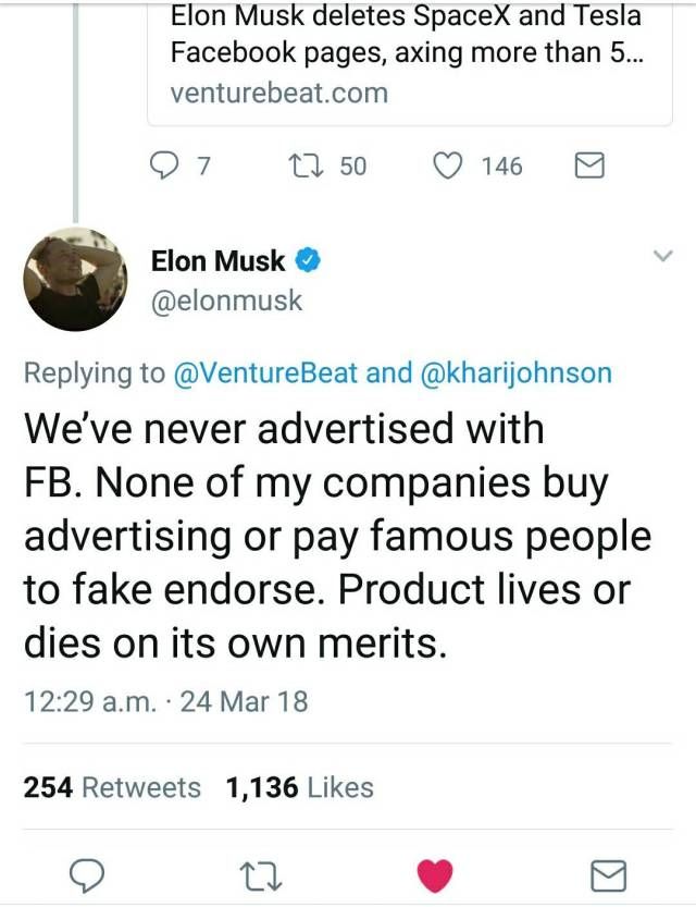 Elon Musk Doesn’t Care About Facebook Anymore (4 pics)