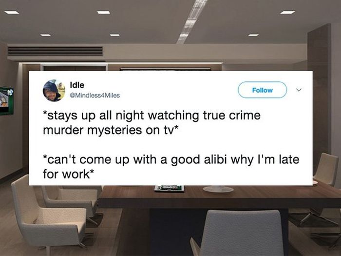 Funny Tweets About True Crime TV (25 pics)