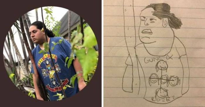 A Boy Offered Twitter Users To Draw Their Portraits (25 pics)