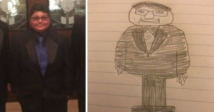 A Boy Offered Twitter Users To Draw Their Portraits (25 pics)