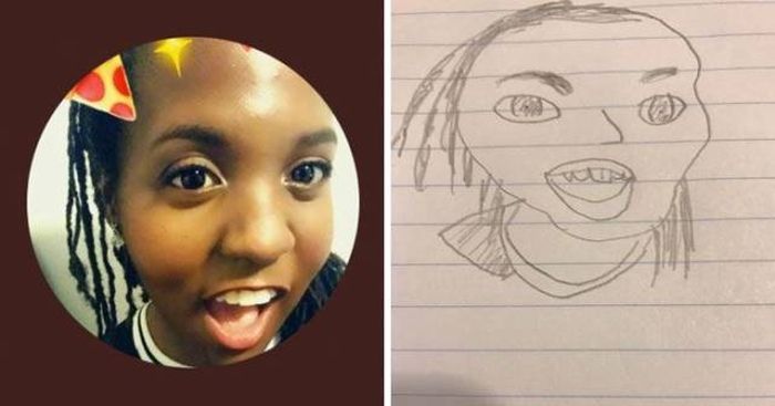 A Boy Offered Twitter Users To Draw Their Portraits (25 pics)