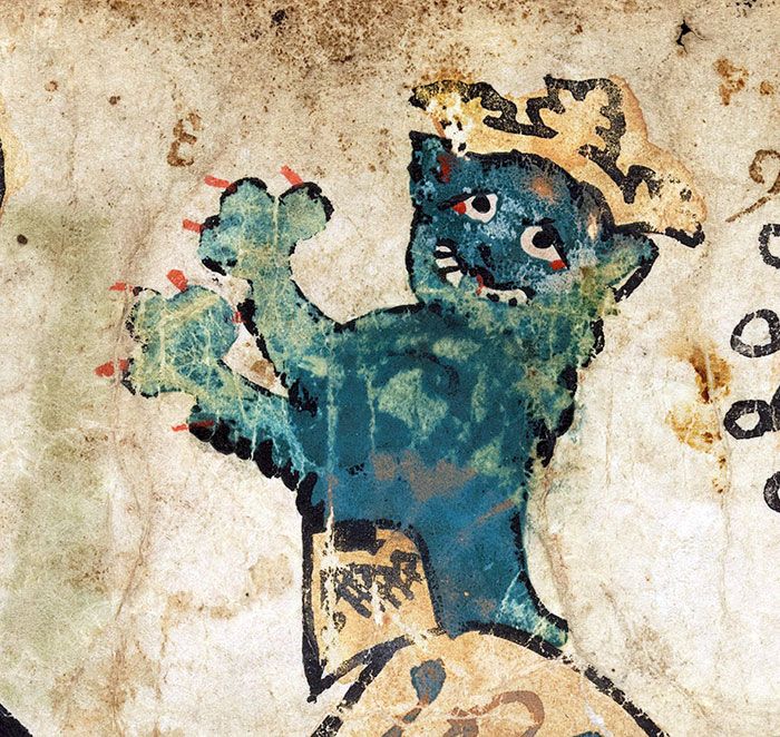 Medieval Cat Paintings (25 pics)