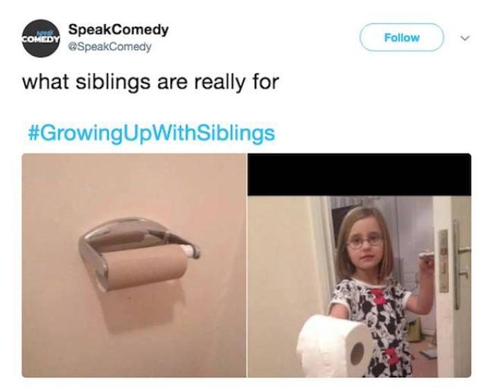 Sibling Wars (21 pics)