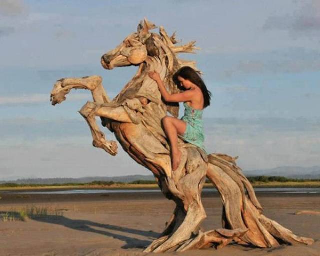 Wooden Sculptures (39 pics)