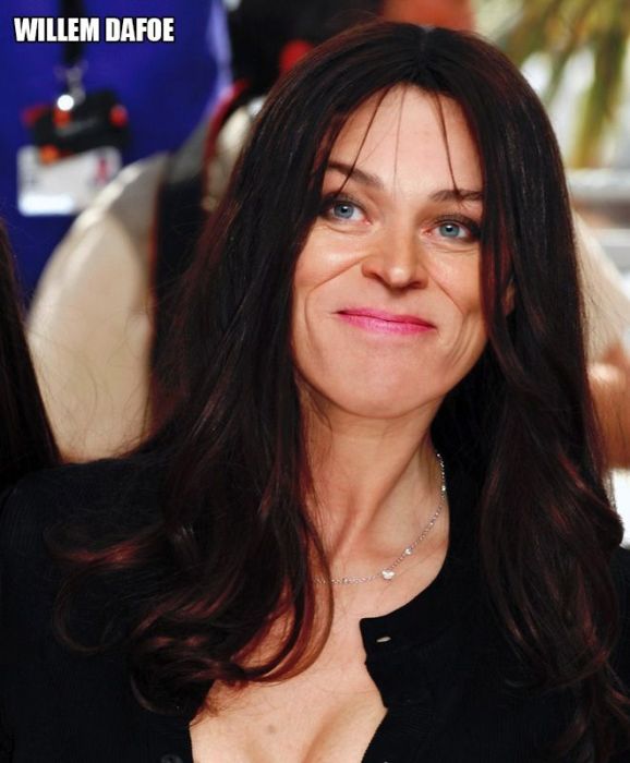 What Male Celebrities Would Look Like If They Were Female (20 pics)
