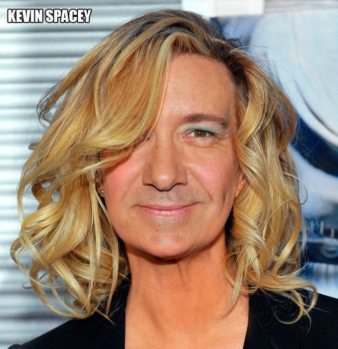 What Male Celebrities Would Look Like If They Were Female (20 pics)