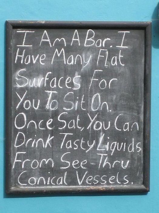 Funny Chalkboards (22 pics)