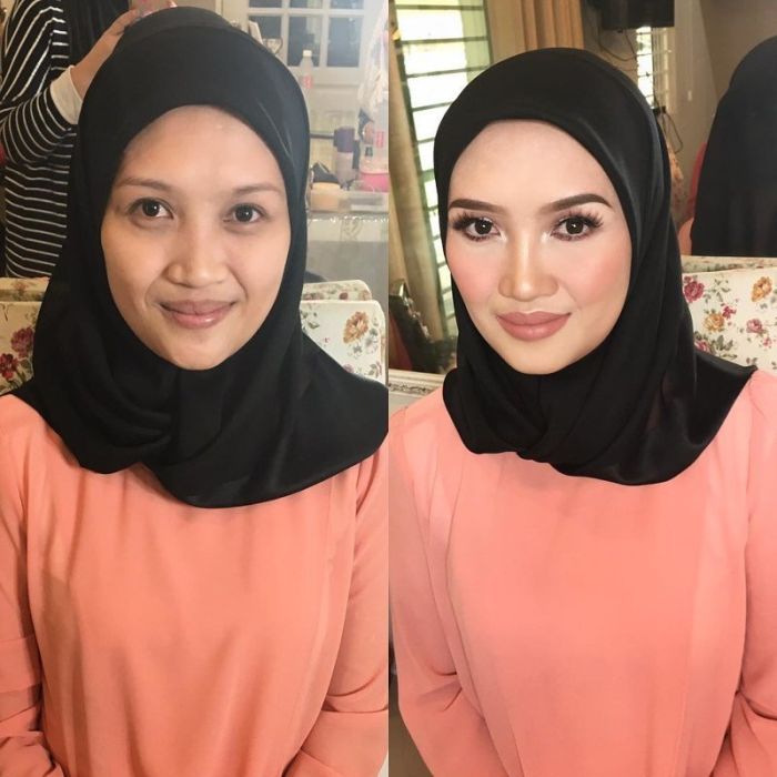 Girls Before And After Make-up (19 pics)