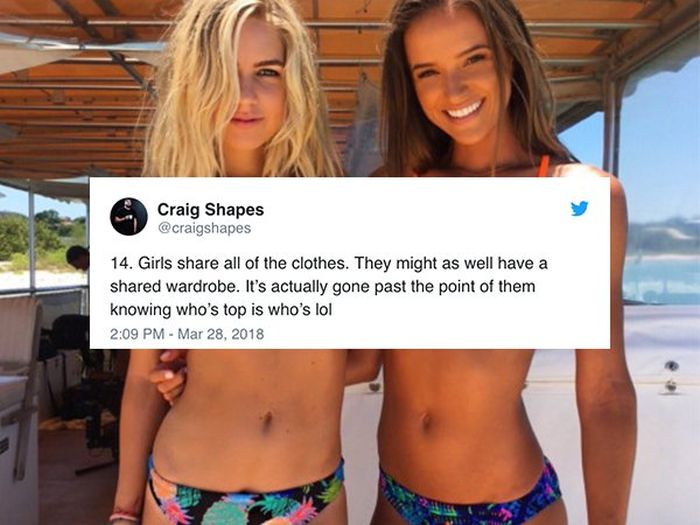 Guy Who Lives With Two Girls Shares The Story (18 pics)