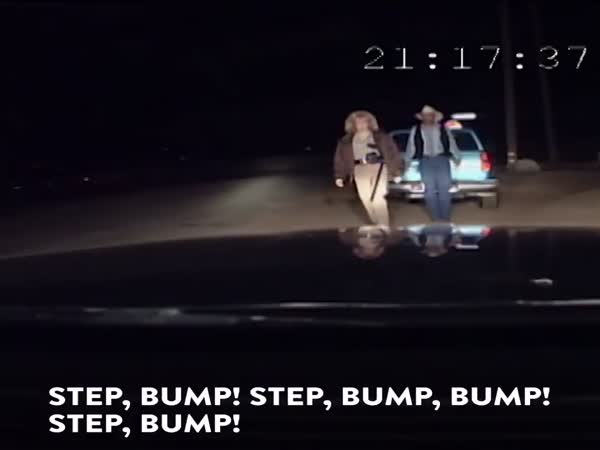 Drunk Guy Passes DUI Test with Perfect Score!