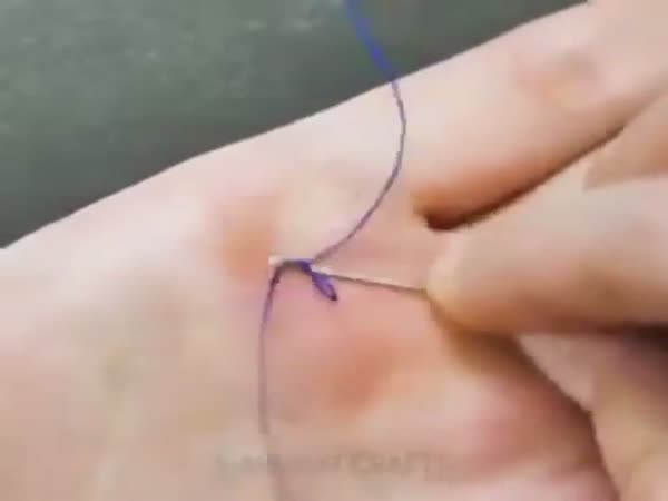 How To Thread a Sewing Needle - The Easy Way