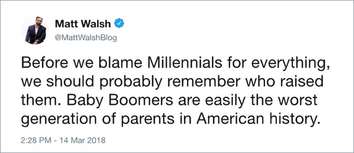 Millennials vs. Baby Boomers (20 pics)