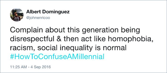 Millennials vs. Baby Boomers (20 pics)