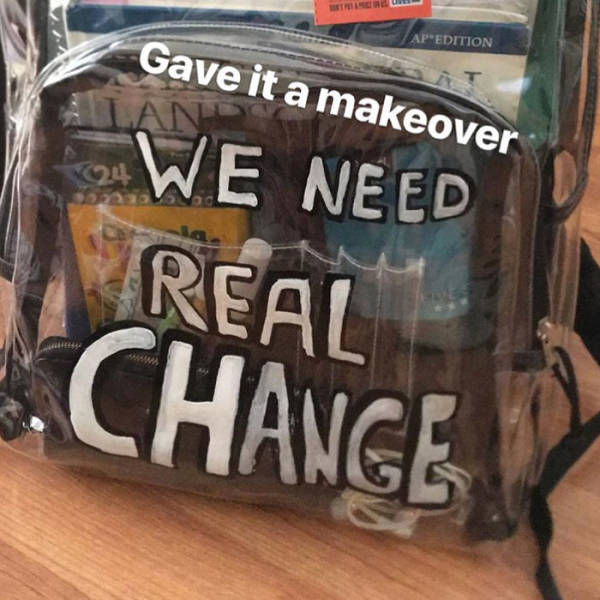 Parkland Students Are Now Forced To Use Transparent Backpacks (31 pics)