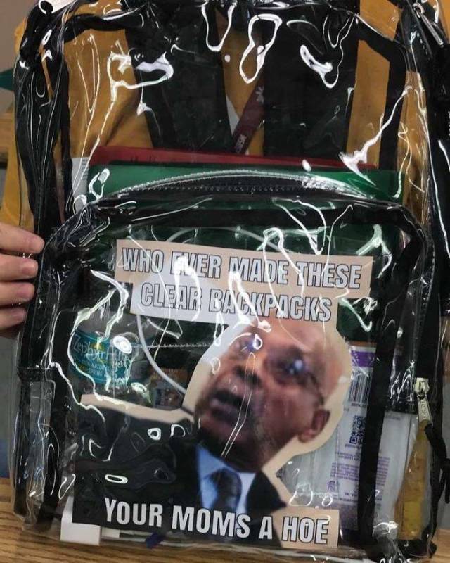 Parkland Students Are Now Forced To Use Transparent Backpacks (31 pics)