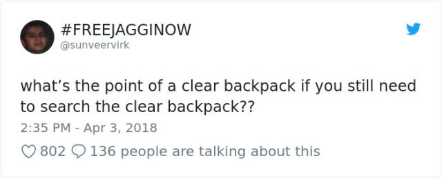 Parkland Students Are Now Forced To Use Transparent Backpacks (31 pics)