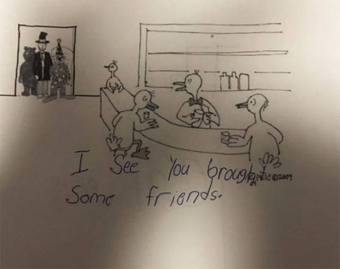 That Family Surely Has Some Incredible Talent In Writing Cartoon Captions (15 pics)