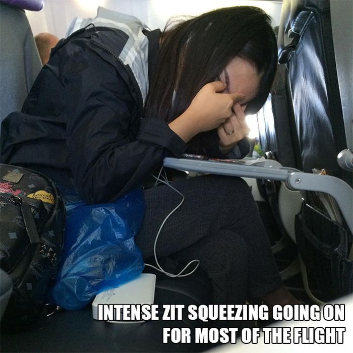 These Airline Passengers Are Your Nightmare (18 pics)