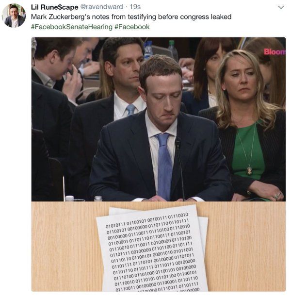 Mark Zuckerberg’s Congressional Hearing Memes (34 pics)