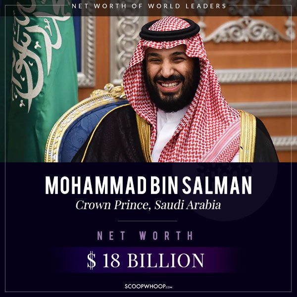The Net Worth Of The World Leaders. Not Very Official (14 pics)