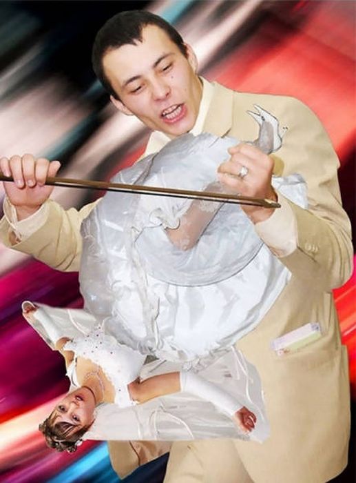 Weird Russian Wedding Photos (49 pics)