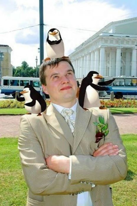 Weird Russian Wedding Photos (49 pics)