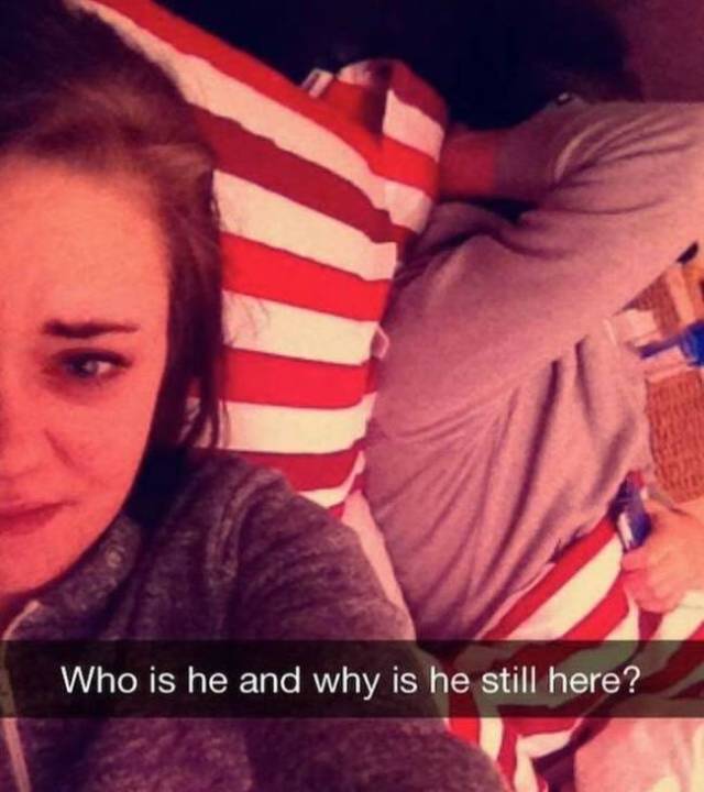 Funny Hangover Snapchats From The Next Day (15 pics)