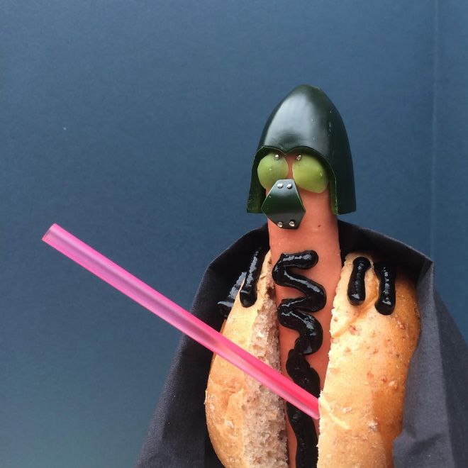 Pop Culture Icons Replaced With Wieners (19 pics)
