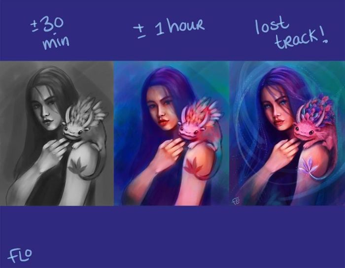 How Much Time One Drawing Takes (25 pics)