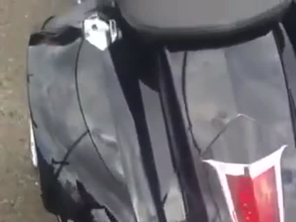 Port Authority Police Arrest Motorcyclist With Retractable License Plate
