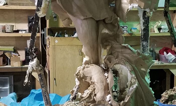 Tragic. This Guy Was Working On This Sculpture For 5 Years (6 pics)
