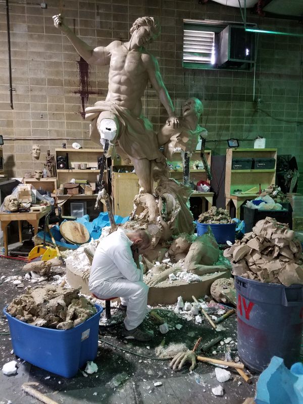 Tragic. This Guy Was Working On This Sculpture For 5 Years (6 pics)