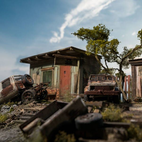 This Guys Makes Dioramas With The Greatest Attention To Details (24 pics)