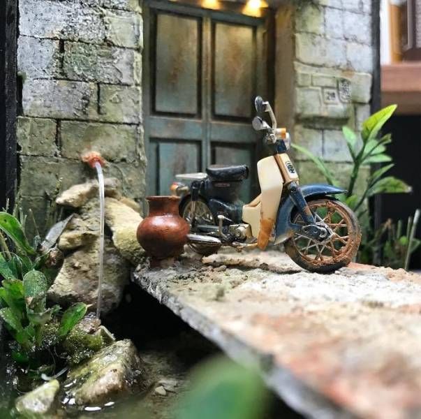 This Guys Makes Dioramas With The Greatest Attention To Details (24 pics)