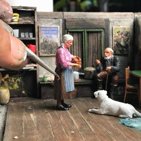 This Guys Makes Dioramas With The Greatest Attention To Details (24 pics)