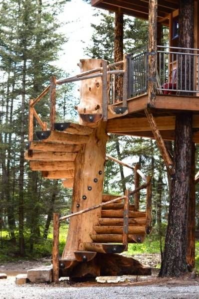 A Luxurious Treehouse (26 pics)