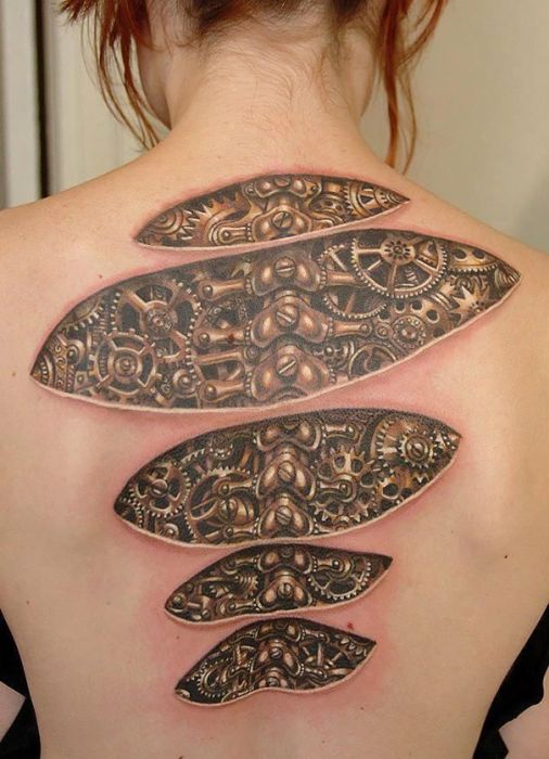 Realistic Tattoos (34 pics)