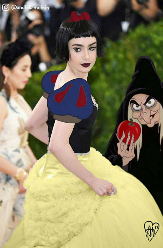 Artist Photoshops Disney Characters Into Celebrity Photos (42 pics)