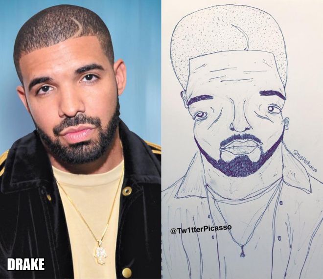Artist Trolls Celebrities With His Ridiculous Fan Art (16 pics)