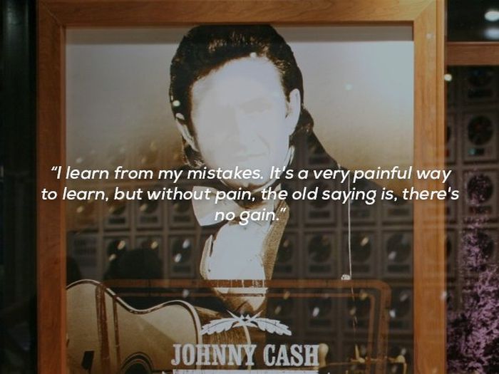 Words Of Wisdom By Johnny Cash (17 pics)