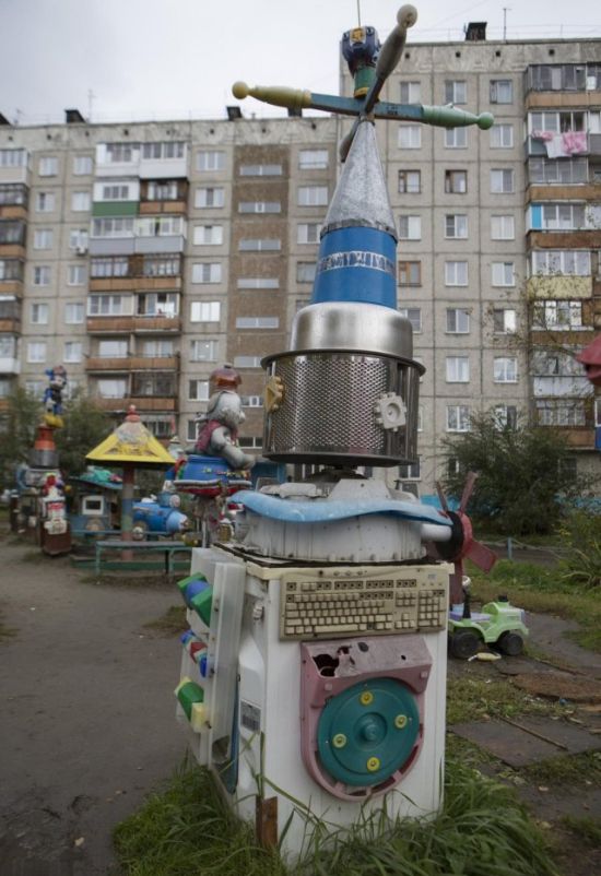 Children's Playgrounds In Russia (35 pics)