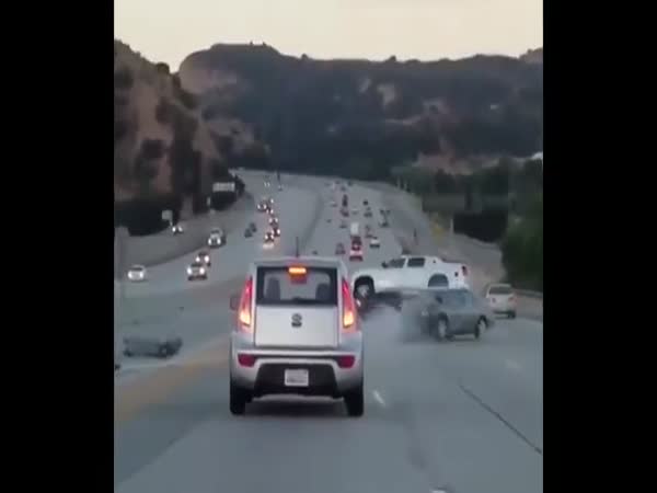 Instant Karma For A Douchebag With Road Rage