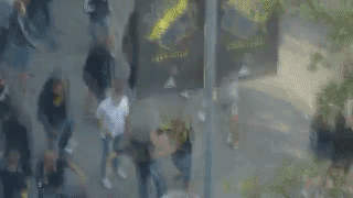 People Lose Against Objects (13 gifs)