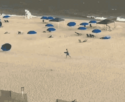 People Lose Against Objects (13 gifs)