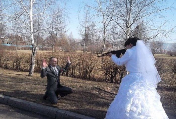 Russian Weddings Are Different (37 pics)