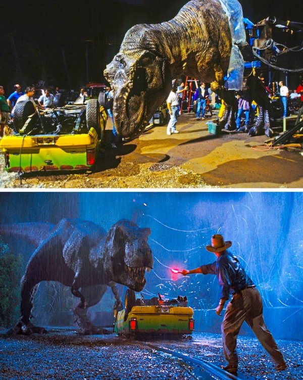 Photos From The Filming Of Cult Movies (20 pics)