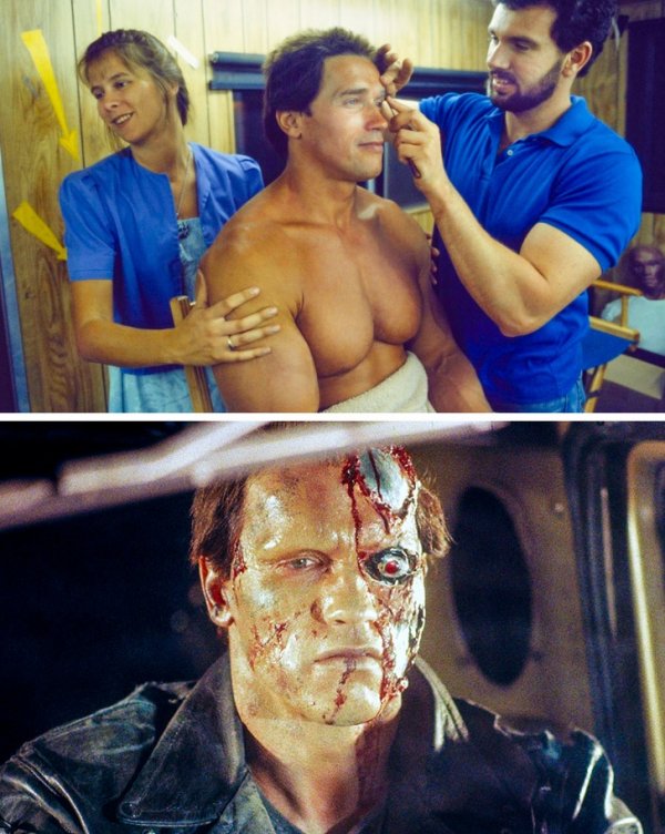 Photos From The Filming Of Cult Movies (20 pics)