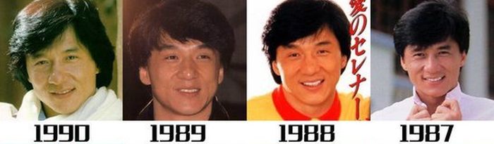 How Jackie Chan Has Changed (12 pics)